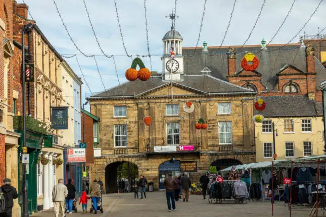 Pontefract town centre