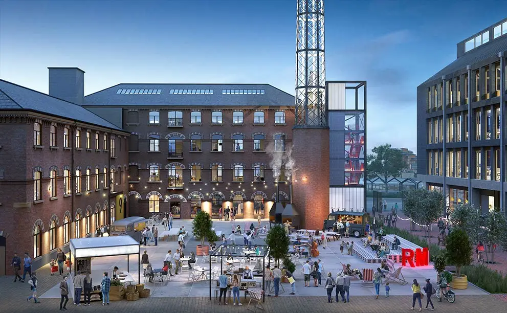 Artists impression of Tileyard North