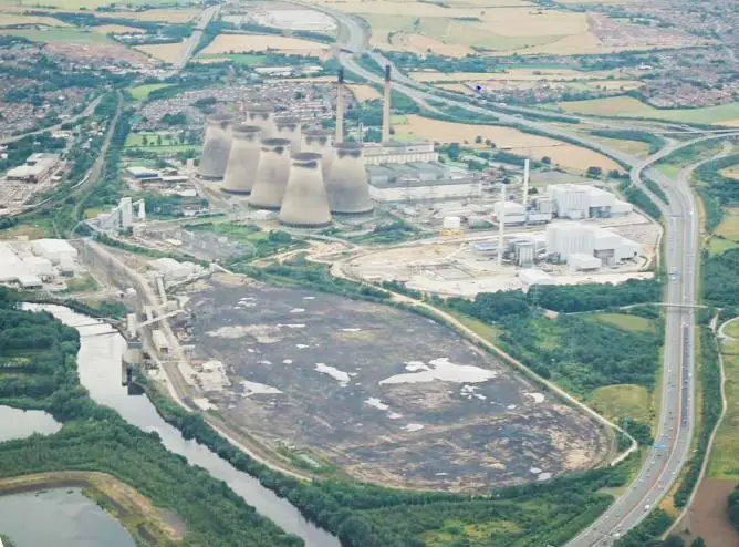aerial view of mountpark ferrybridge